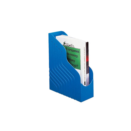 Portariviste MAGAZINE RACK JUMBO 25x32cm dorso 10cm blu