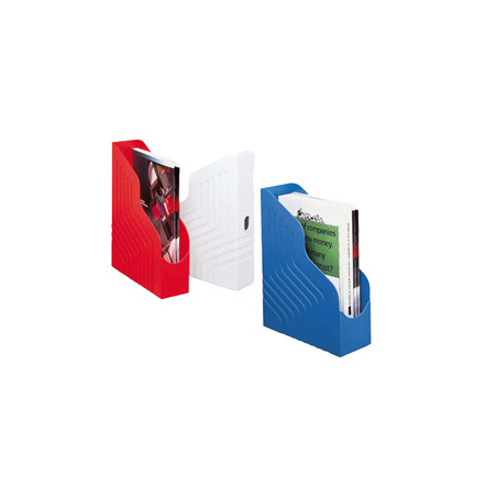 Portariviste MAGAZINE RACK 25x32cm dorso 8cm blu