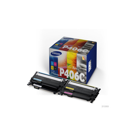 ex-Samsung  hp Toner CYMK CL-P406C 4-pk