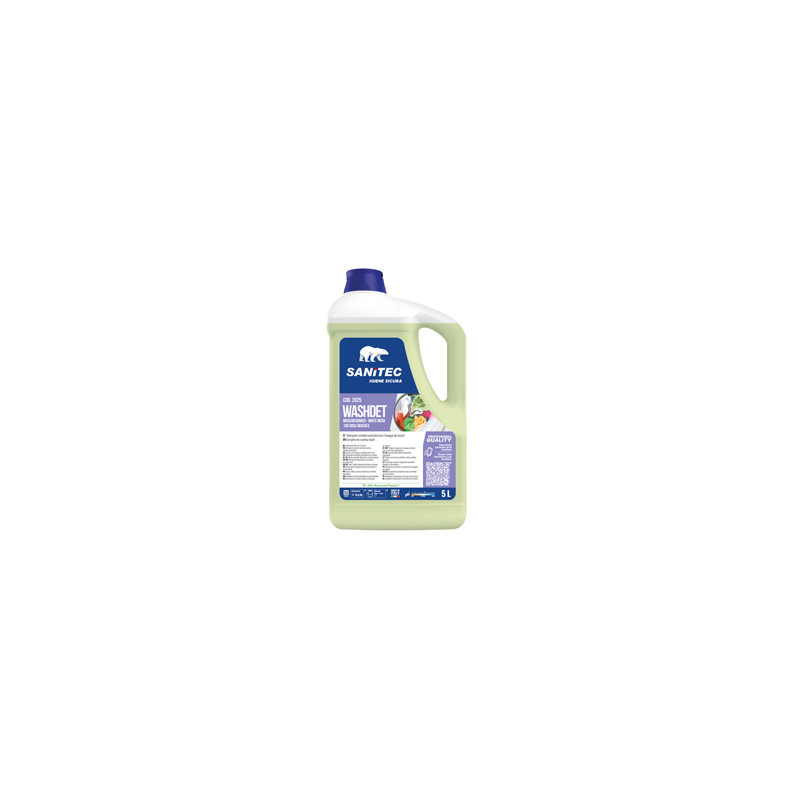 Detersivo liquido lavatrice Orchidea e Muschio 5Lt Sanitec