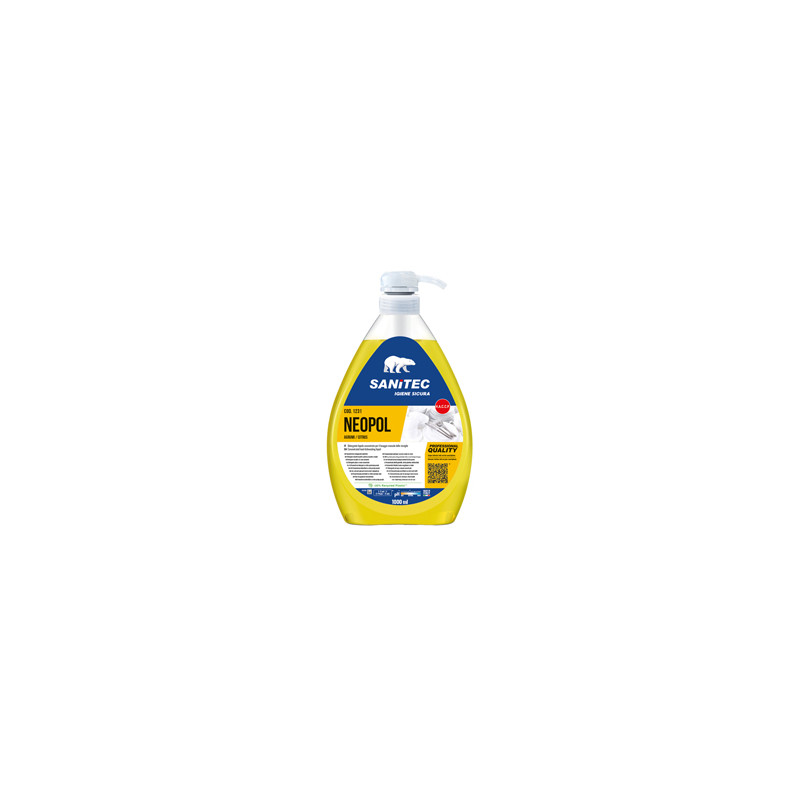 Detergente stoviglie Neopol Piatti Gel 1Lt Sanitec