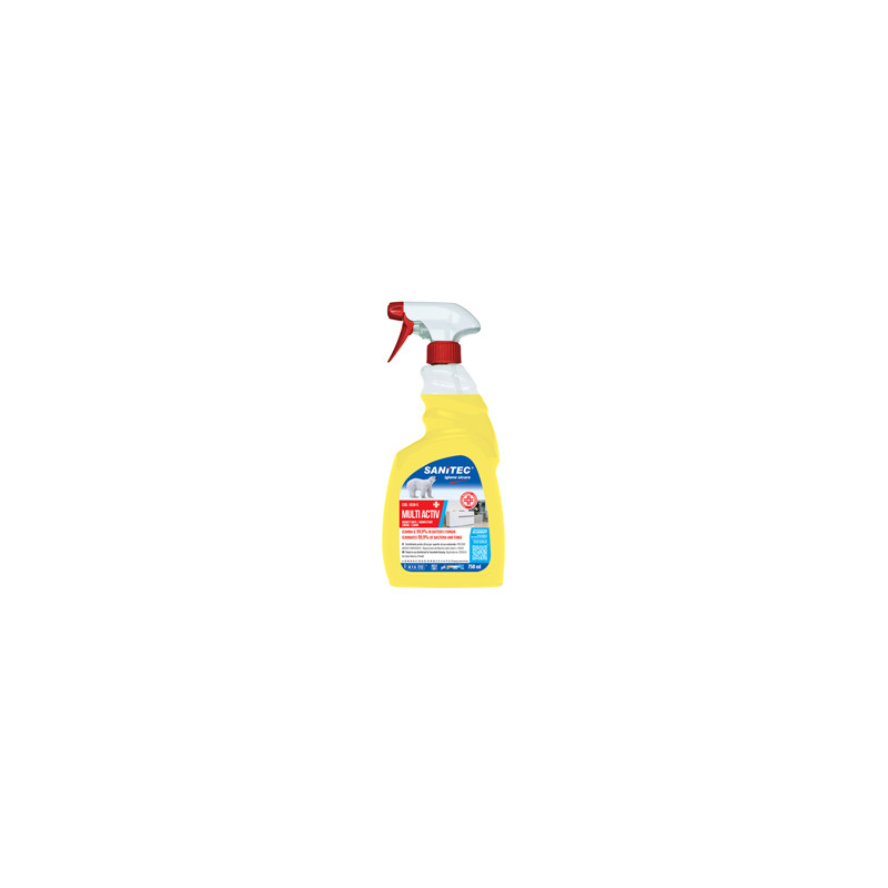 Sgrassatore Disinfettante Multi Activ 750ml Limone Sanitec