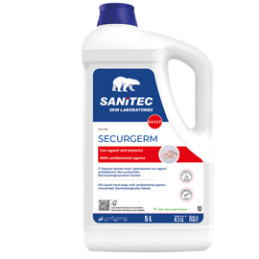 Sapone liquido 5kg con antibatterico Securgerm Sanitec