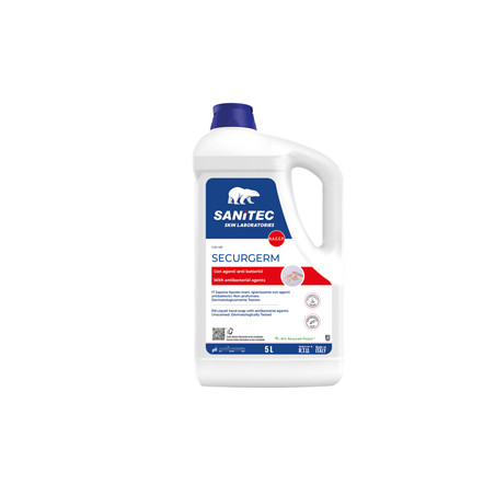 Sapone liquido 5kg con antibatterico Securgerm Sanitec