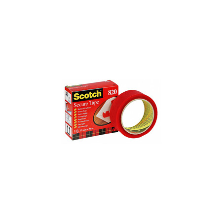 NASTRO ANTIEFFRAZIONE ROSSO Scotch® 820-3533-S 35MMX33MT 3M