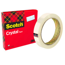 NASTRO ADESIV. Scotch® CRYSTAL CLEAR 600 66MTX19MM