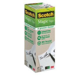 PACK 9 ROTOLI Scotch® Magic™ 900 19X33 INVISIBILE ECOLOGICO