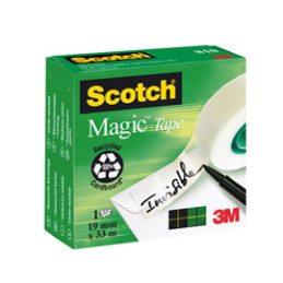 NASTRO ADESIV. Scotch® Magic™ 810-1933 INVISIBILE PERM. 19MMX33MT
