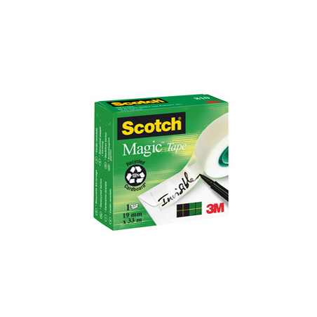 NASTRO ADESIV. Scotch® Magic™ 810-1933 INVISIBILE PERM. 19MMX33MT