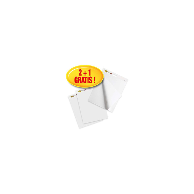 PROMO PACK 2 +1in omaggio lavagna 559P Post-it® Meeting chart