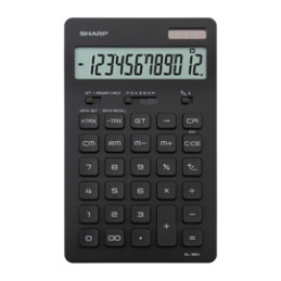 Calcolatrice da tavolo EL 364, 12 cifre, BIANCO