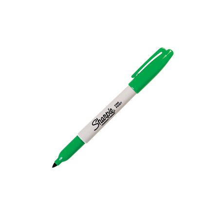 MARCATORE SHARPIE VERDE PERMANENTE P.FINE