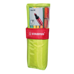 ROTOLO verde 25 PENNARELLI STABILO® PEN 68