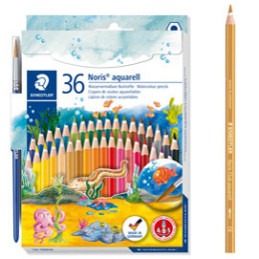 ASTUCCIO 36 MATITE COLORATE 144 AQUARELL NORIS CLUB STAEDTLER