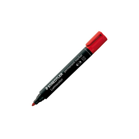 MARCATORE LUMOCOLOR PERMANENT 352 ROSSO P.TONDA STAEDTLER