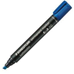 MARCATORE LUMOCOLOR PERMANENT 350 BLU P.SCALPELLO STAEDTLER