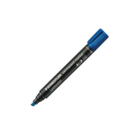 MARCATORE LUMOCOLOR PERMANENT 350 BLU P.SCALPELLO STAEDTLER