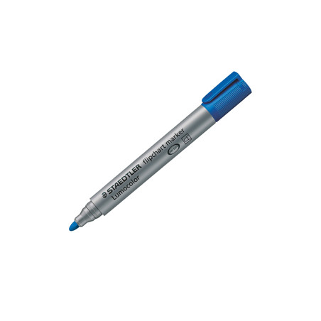 Marcatore Lumocolor Flipchart 356 punta tonda blu Staedtler