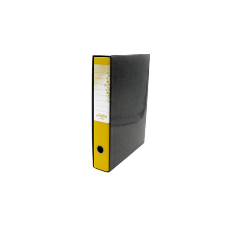 Registratore KINGBOX f.to protocollo dorso 5cm giallo STARLINE