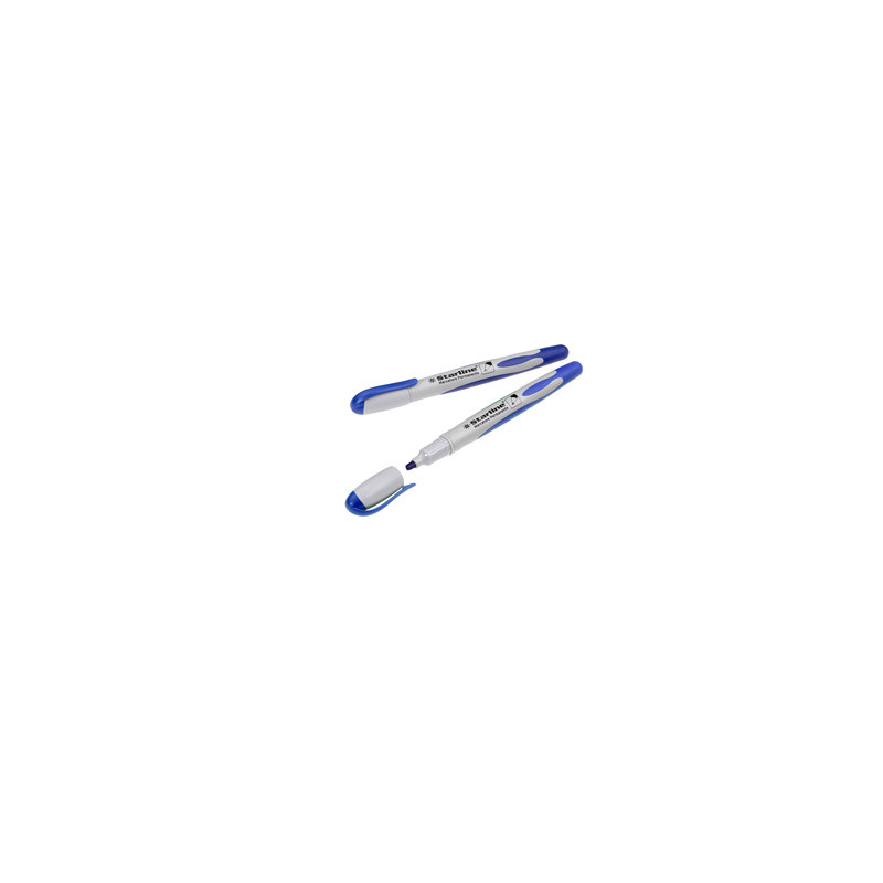 Marcatore permanente punta tonda 2mm blu Starline