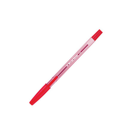 50 PENNA SFERA ROSSO P.MEDIA 1.0MM STARLINE