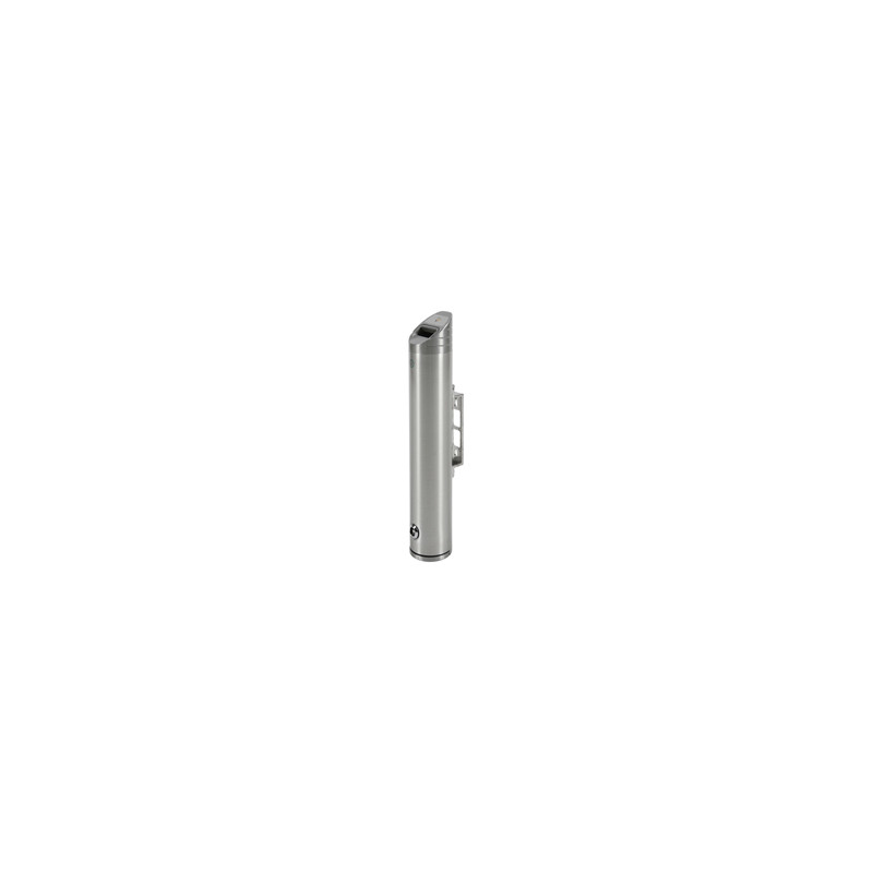 PORTACENERE INOX DA MURO H 48CM