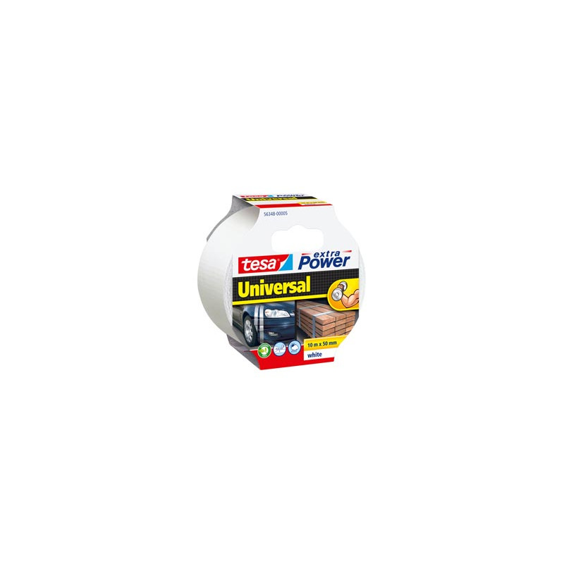 NASTRO ADESIV. 10mtx50mm BIANCO  ® Extra Power Universal