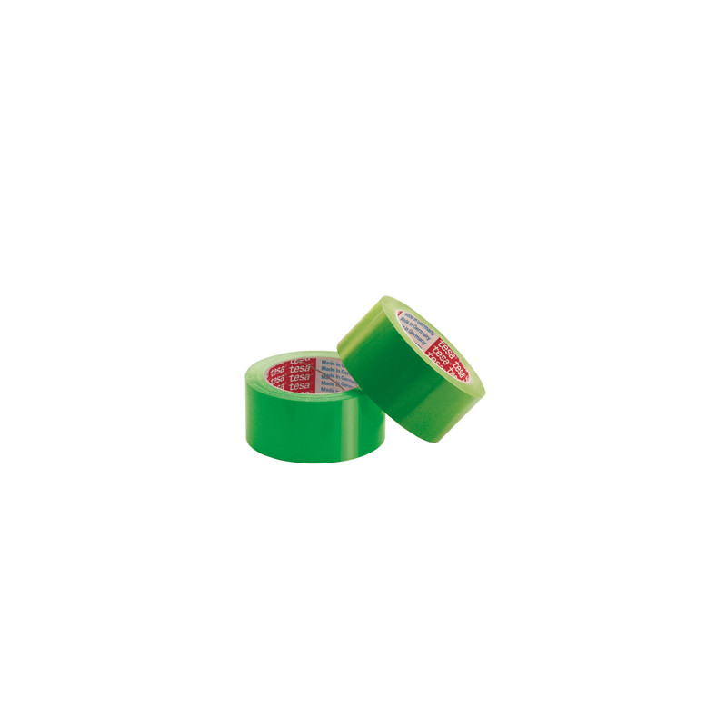 NASTRO ADESIV. PVC 66MTX50MM VERDE 4204