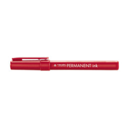 12 MARCATORI   PERMANENT INK ROSSO