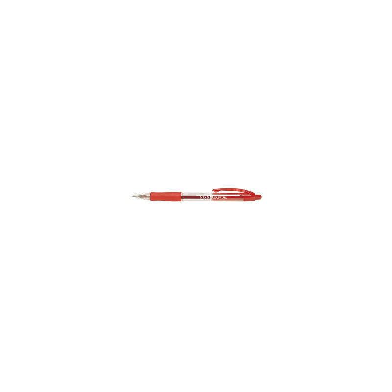 Penna sfera scatto EASY GEL 0,5mm rosso