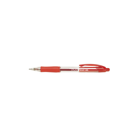 Penna sfera scatto EASY GEL 0,5mm rosso