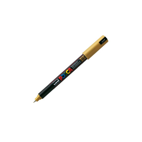 Marcatore UNI-POSCA Pen PC1M p.extra fine 0,7mm oro
