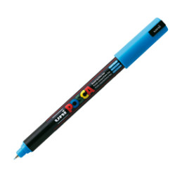 Marcatore UNI-POSCA Pen PC1M p.extra fine 0,7mm azzurro
