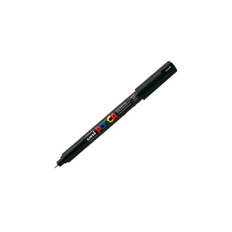 Marcatore UNI-POSCA Pen PC1M p.extra fine 0,7mm nero