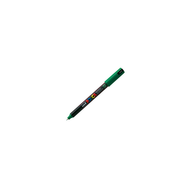 Marcatore UNI-POSCA Pen PC1M p.extra fine 0,7mm verde