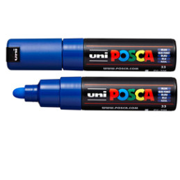 Marcatore UNI-POSCA PC7M p.large 4,5-5,5mm blu