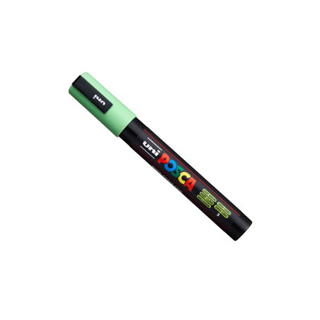 Marcatore UNI-POSCA PC5M p.media 1,8-2,5mm verde chiaro