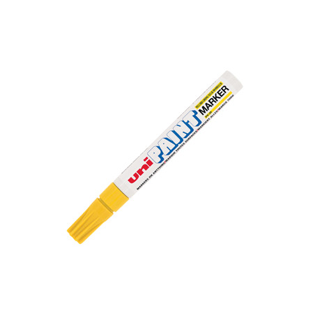 Marcatore UNI PAINT PX20 punta conica 2,8mm giallo