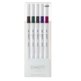 Astuccio 5 fineliner EMOTT   0.4mm colori ass. Vintage