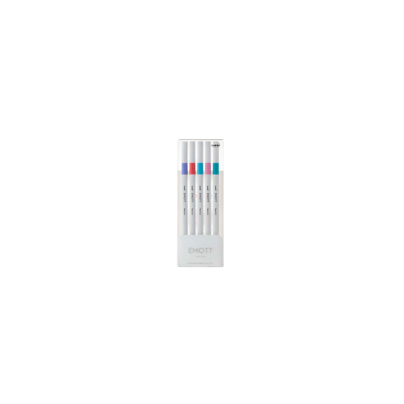 Astuccio 5 fineliner EMOTT   0.4mm colori ass. Candy Pop