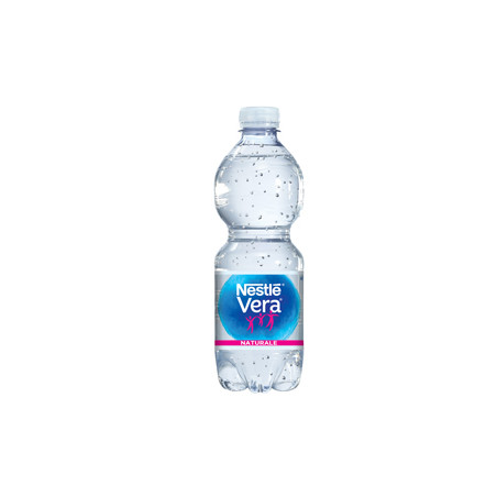 Acqua naturale bottiglia PET 500ml Vera