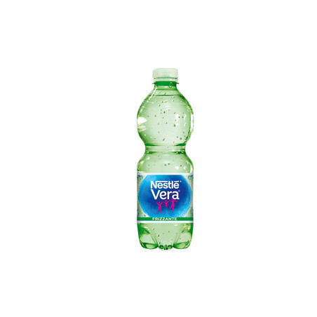 Acqua frizzante bottiglia PET 500ml Vera