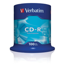 100 CD-R DATALIFE SPINDLE 1X-52X 700MB SERIGRAFATO EXTRA PROTECTION