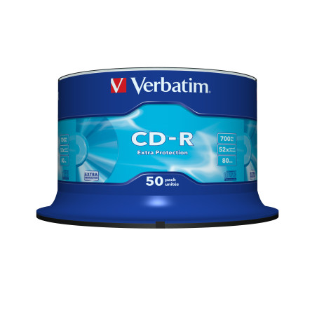 50 CD-R DATALIFE SPINDLE 1X-52X 700MB SERIGRAFATO EXTRA PROTECTION