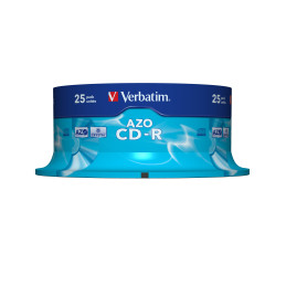 25 CD-R DATALIFEPLUS SPINDLE 1X-52X 700MB SERIGRAFATO