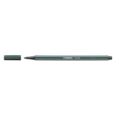 PENNARELLO STABILO PEN 68 63 VERDE TERRA