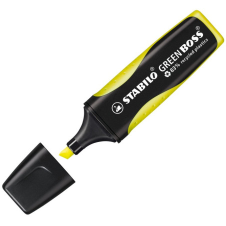 Evidenziatore STABILO® GREEN BOSS® 83recycled GIALLO