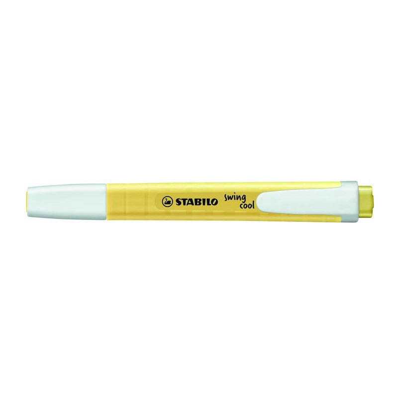 Evidenziatore SWING COOL pastel giallo banana STABILO 275 144-8