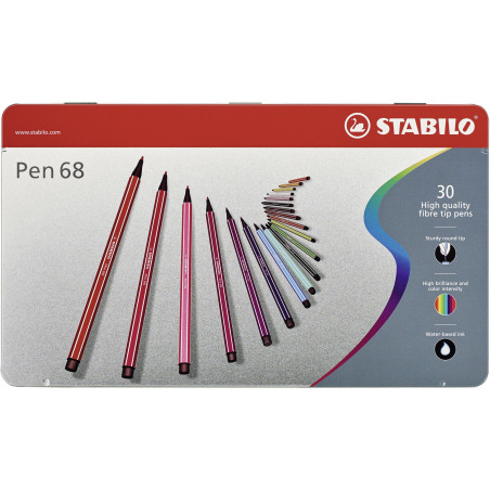 METALLO 30 PENNARELLI STABILO PEN 6830