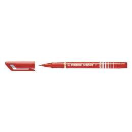 FINELINER STABILO SENSOR PUNTA 0.3MM ROSSO